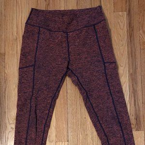 Oiselle Lux 7/8 leggings, Size 6
